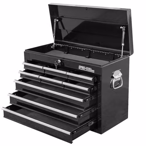 Hilka HD PRO+ HDPPC109 9 Drawer Steel Chest in Black, Width: 66 cm – 1