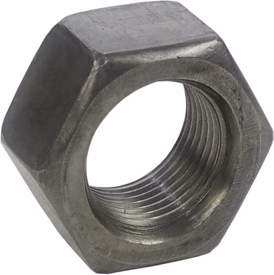 Unifix Grade 2 UNF Hex Full Nuts BS 1981 10-32UNF in Silver Galvanised Finish