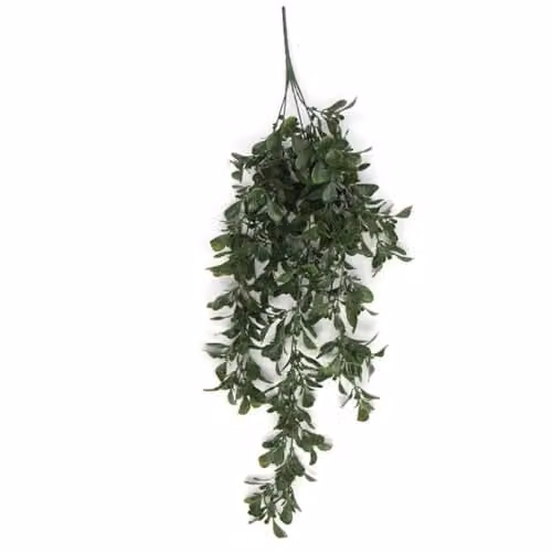 Green Leaf Artificial Hanging Peperomia Plant, UV and Fire Resistant, 68 cm – 1