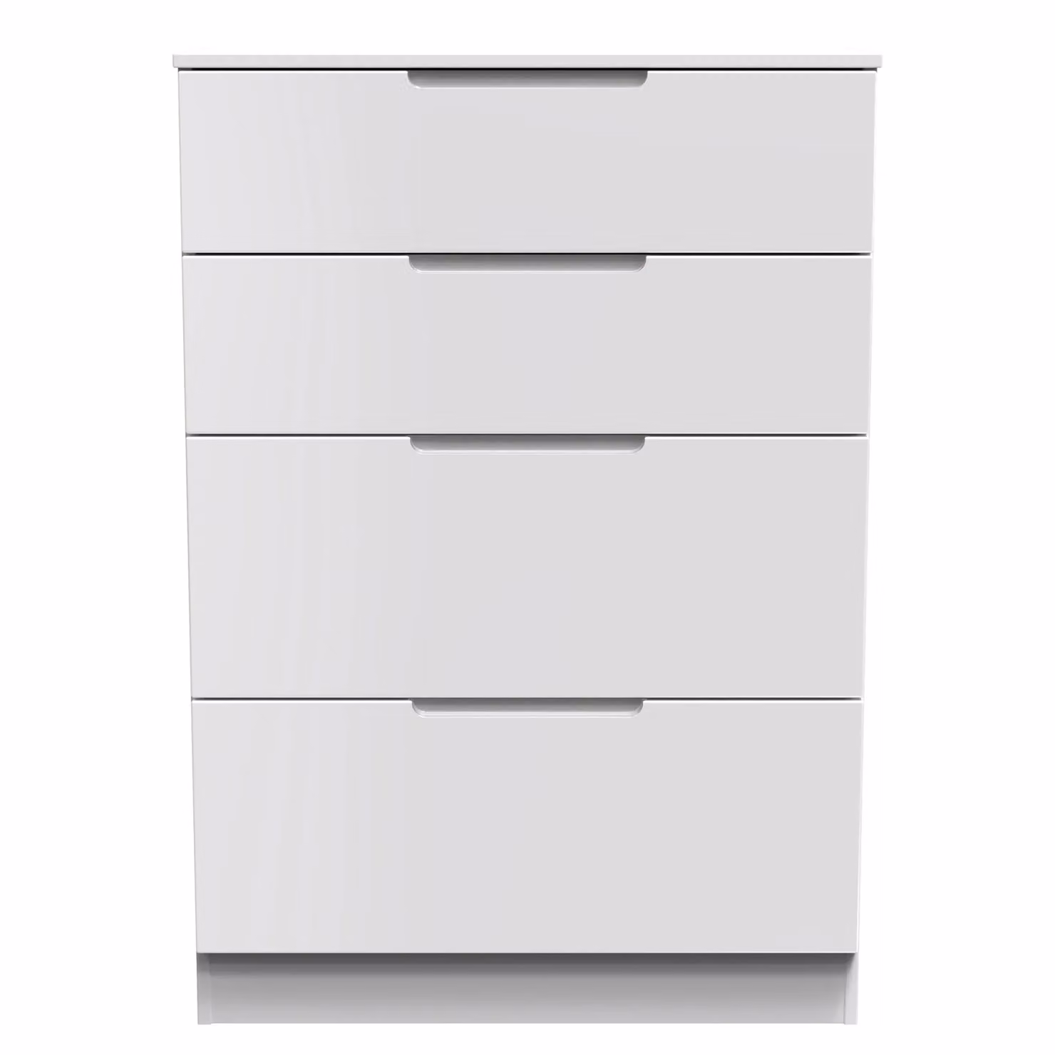 2 U Lucca Ready Assembled 4 Drawer Deep Chest in White – 2
