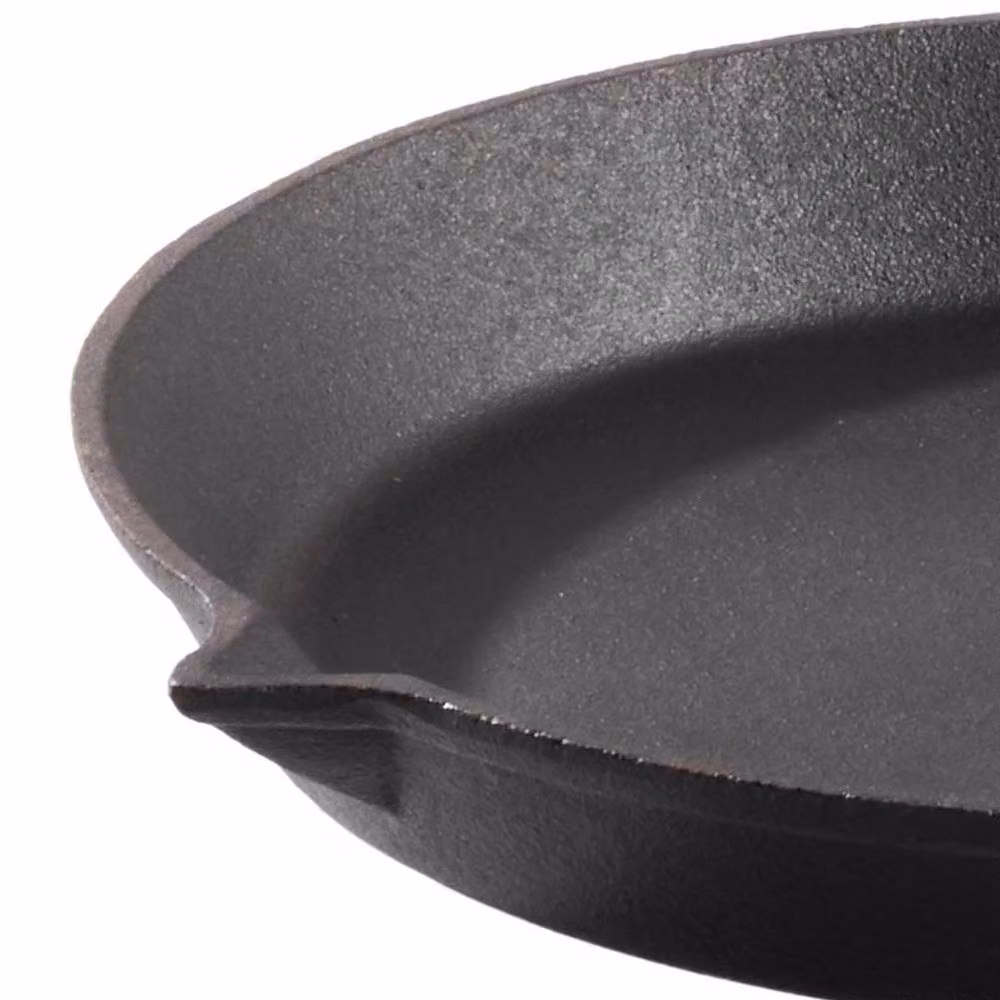 Pawnora Black Enamel Cast Iron Round Frying Pan, Diameter: 29 cm – 4