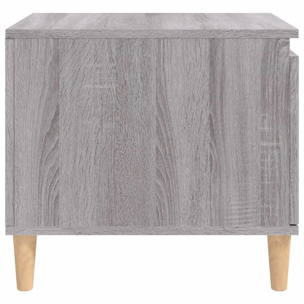 Berkfield Home Grey Sonoma Coffee Table in Engineered Wood W/D/H: 100 x 50 x 45 cm – 4