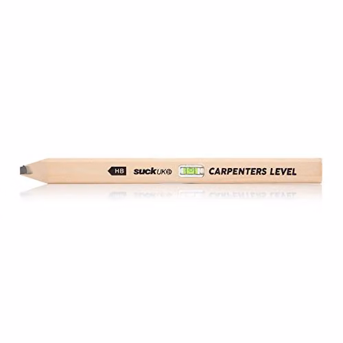 Suck UK Spirit Level Pencil in Black and Multicolour