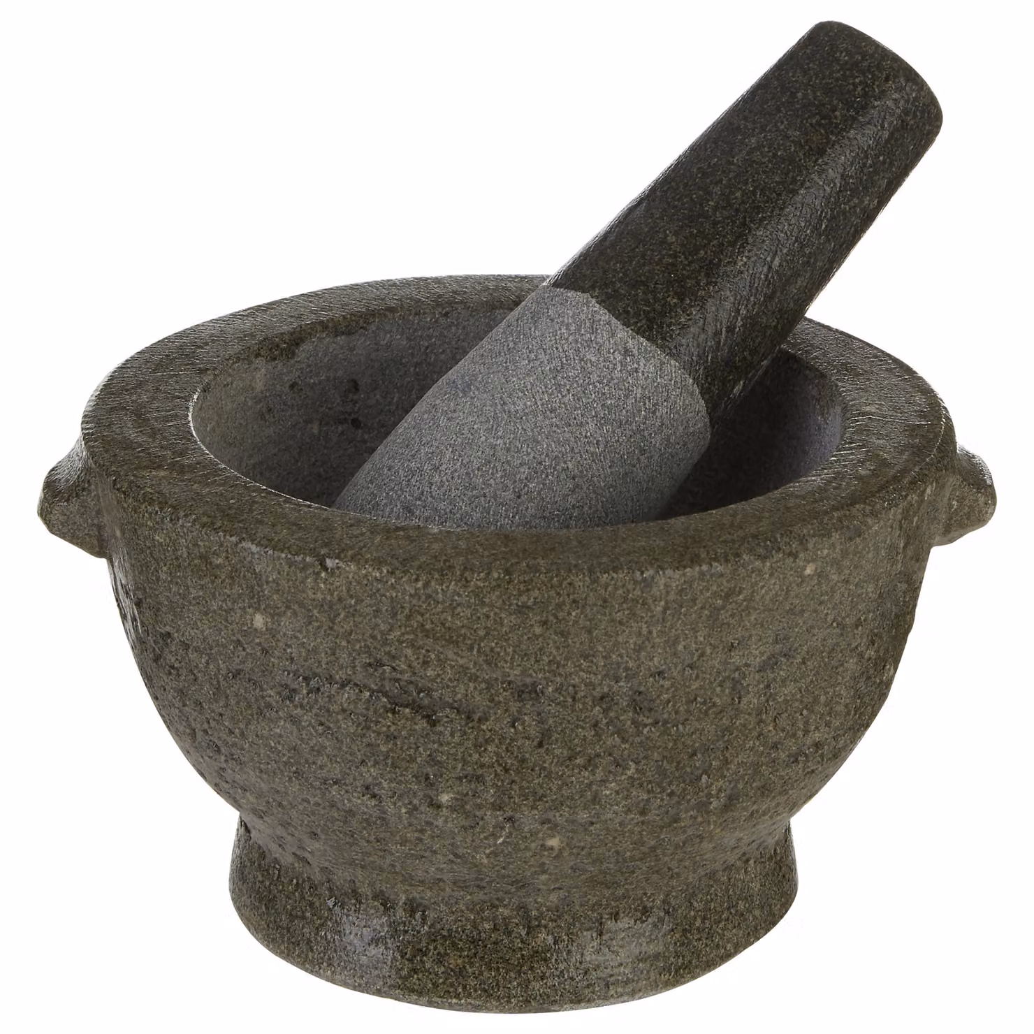 Orsina Small Granite Mortar and Pestle in Grey – 3
