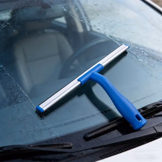 Ventryn Professional Window Squeegee Wiper and Shower Cleaner in Blue, 35.56 cm – 1
