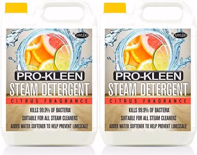 Pro-Kleen Citrus Fresh Steam Detergent with Built-In Softener, 10 kg