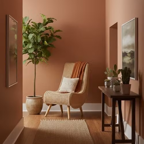 Desser Teardrop Wicker Reading Chair in Natural Brown and Beige Rattan, H 91 cm x W 54 cm x D 81 cm – 3