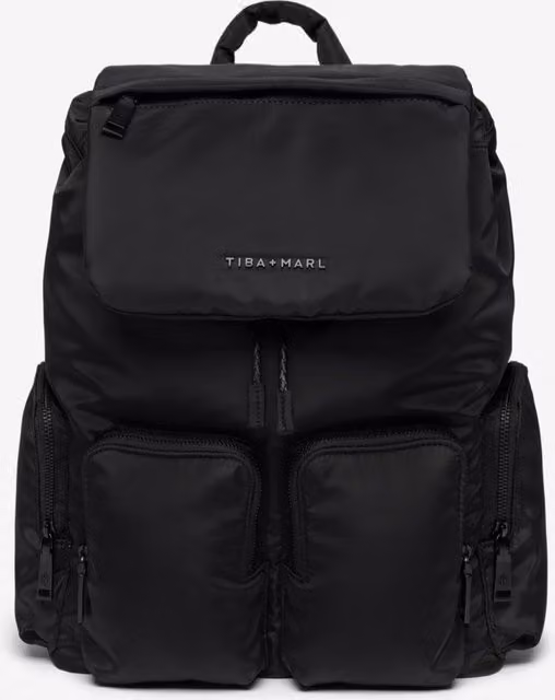 Tiba + Marl Alto Changing Backpack in Black