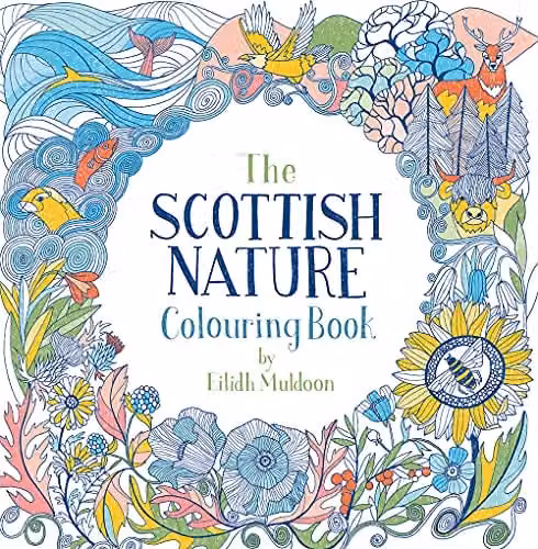 Birlinn The Scottish Nature Colouring Book, Multicolour Paper Edition