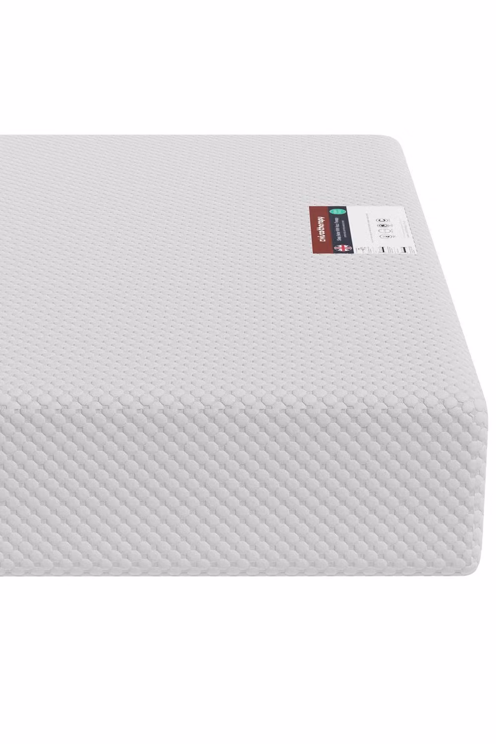 Rest Relax Visco Therapy Premier Cool Blue 2000 Pocket Sprung Mattress in White, W/D/H: 140 x 200 cm – 2