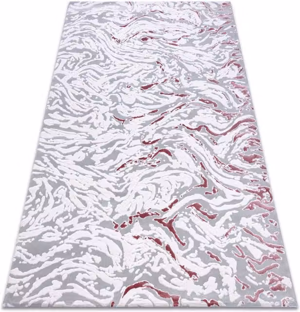 RugsX Abstract Design Rectangular Rug in Grey and Multicolour, W: 160 cm, D: 230 cm
