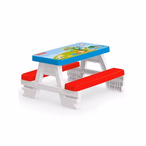 Fisher-Price Animal Theme Picnic Table, Multicolour