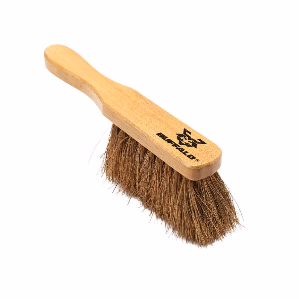 Buffalo Soft Coco Bannister Hand Brush in Multicolour and Brown with Natural Fibres and Wood – 2
