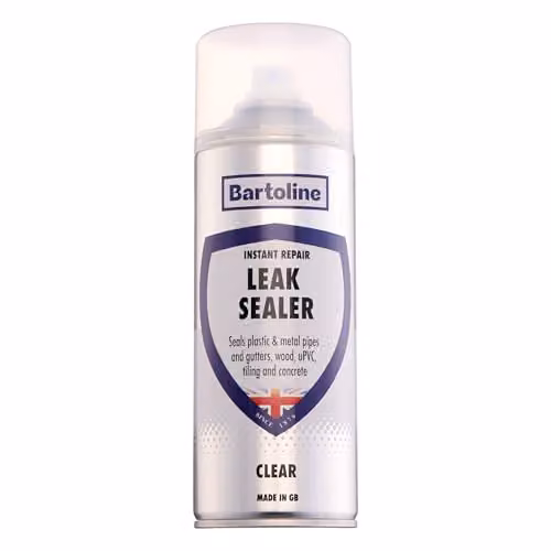 Bartoline Leak Sealer Clear 400ml – Transparent Waterproof Spray Sealant