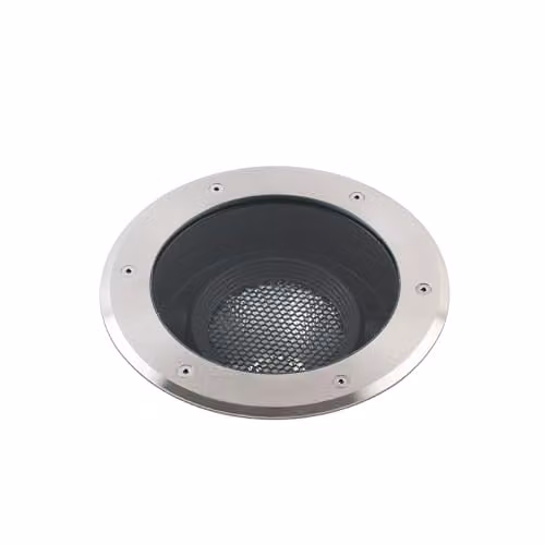 Netlighting Geiser Adjustable LED Outdoor Recessed Ground Light, 32W, 3000K Warm White, IP67, Grey and Silver Stainless Steel – 1