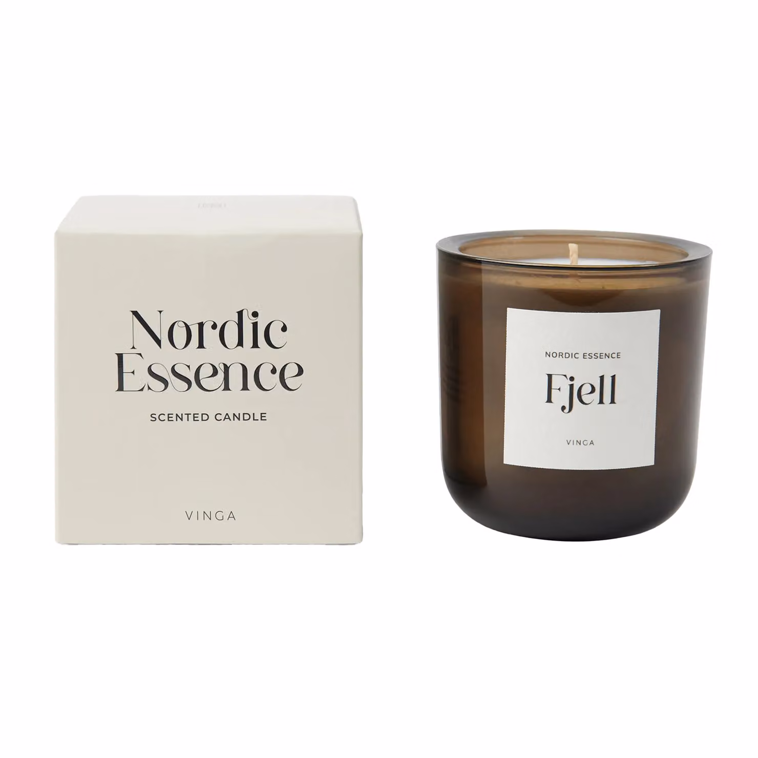 Vinga Nordic Essence Scented Candle in Black – 2