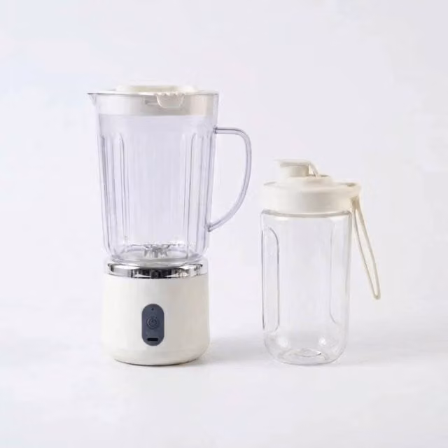 PAWNORA Electric Juicer in White with Double Cup – 1