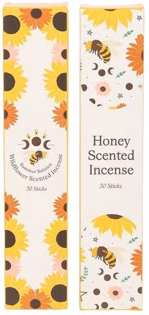 Something Different Honey & Wildflower Incense Sticks, Pack of 60, Brown/Multicolour