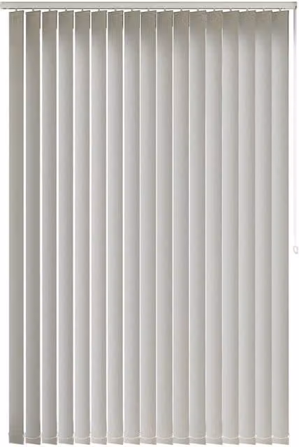Terrys Jugo Blackout Made to Measure Vertical Blind in Stone Grey