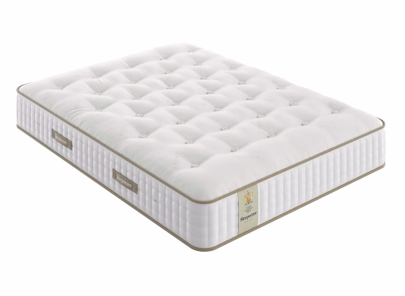 Sleepeezee Regency Kew Medium Pocket Sprung Mattress in White with Bamboo Fabric and Temperature Regulation