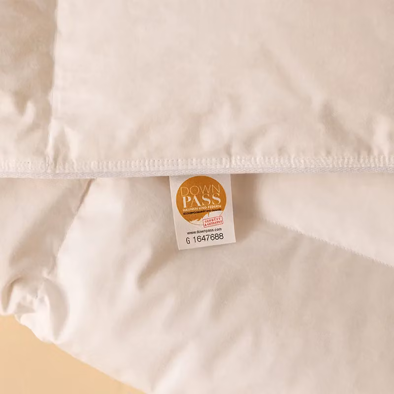 Hungarian Goose Down 6tog Double Duvet in White – 2