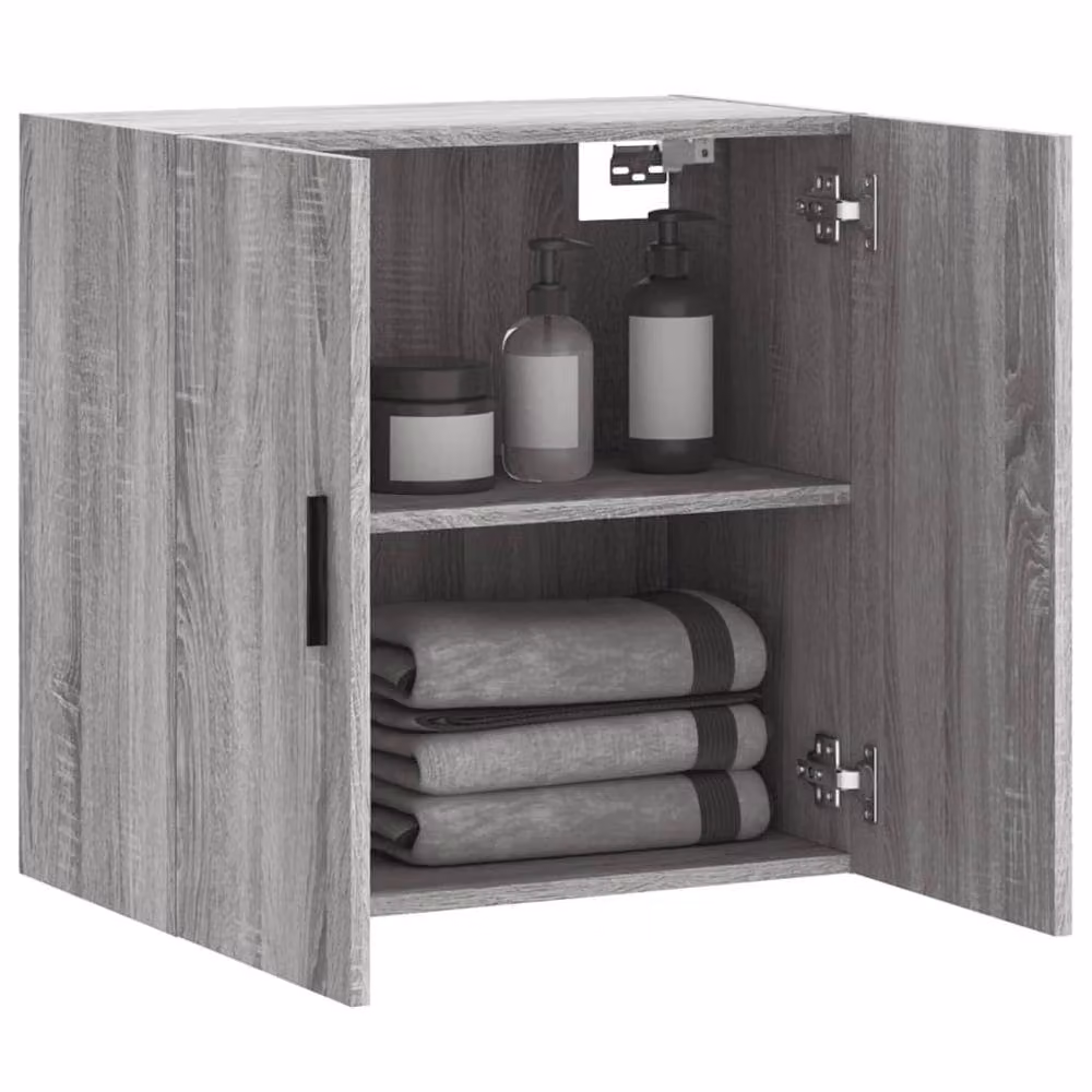 Berkfield Home Grey Sonoma Wall Cabinet W/D/H: 60 x 31 x 60 cm – 2