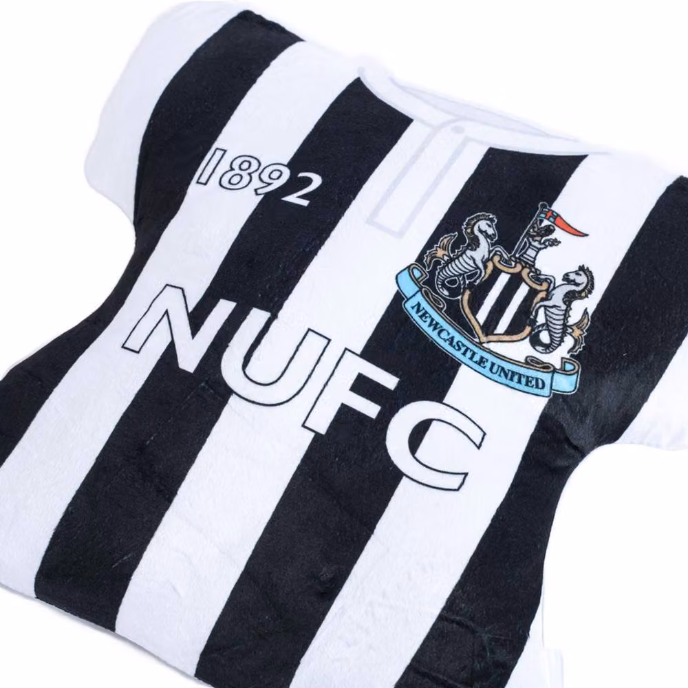 Newcastle United FC 1892 Striped Football Shirt Filled Cushion in White – 2
