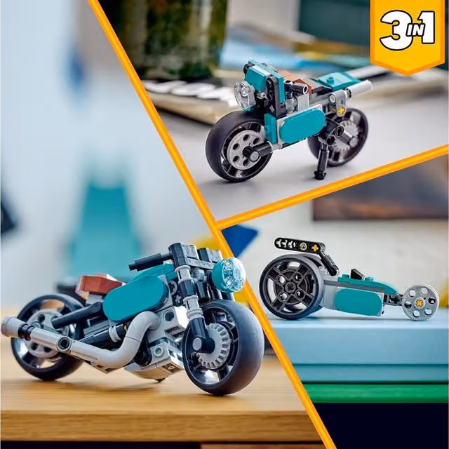 LEGO Creator Triple Pack of Multicolour and Black Standard Bricks