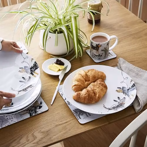 Ulster Weavers Dog Themed Cork Placemats, Set of 4, Grey and Black, W: 29 cm, D: 21 cm, H: 0.5 cm – 3
