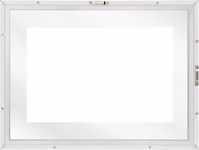 Kelvenix White and Green Wooden Single Picture Frame for Children with Animal Design