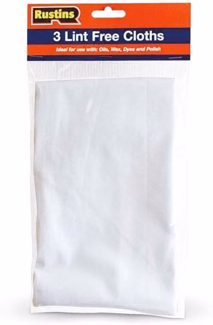Rustins Cleaning Cloths, White, Pack of 30