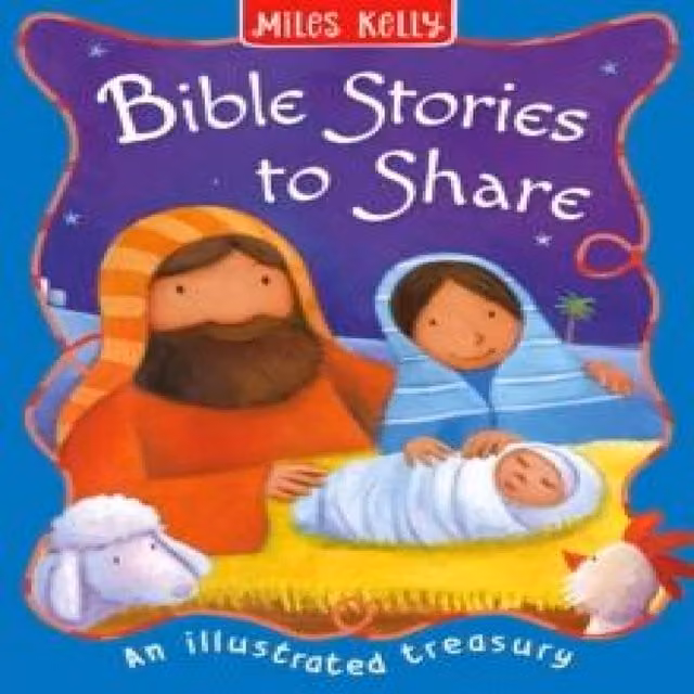 Miles Kelly Bible Stories to Bible Stories Hardcover Book, Multicolour