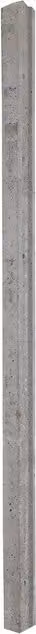 Multipack of 5 Grey Rectangular Lightweight Concrete Posts in Forest