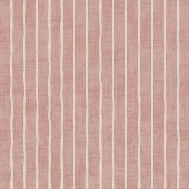 iLiv Rose Pink Striped Cotton Fabric for Adults