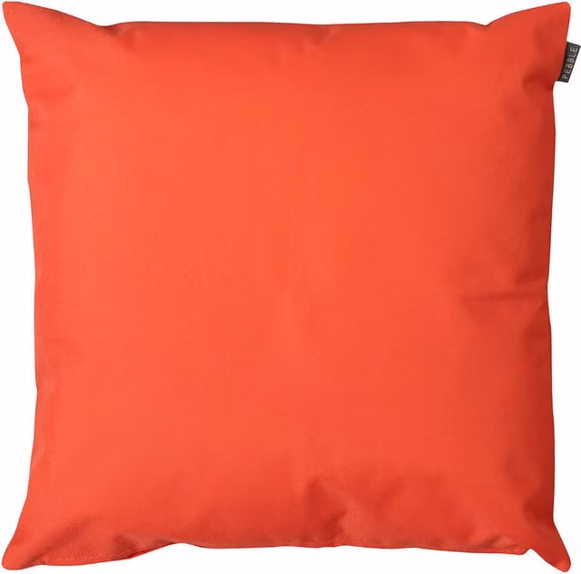 ICON Square Indoor and Outdoor Cushion with Filling, Red