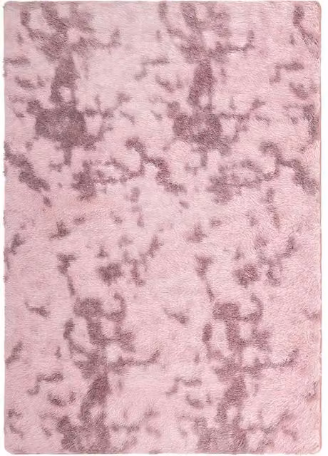 Berkfield Home NAVARRA Shaggy High Pile Rug, Dusty Pink, W: 240 cm, D: 340 cm