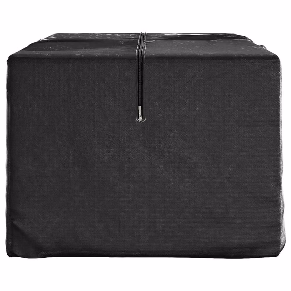 Berkfield Home Garden Cushion Storage Bags, 2 Pack, Black, W/D/H: 135 x 40 x 55 cm – 4