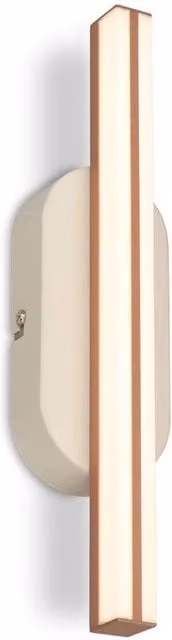 Briloner Modern LED Wall Light in Brown and Grey, 7W, 600lm, 3000K Warm White – 1