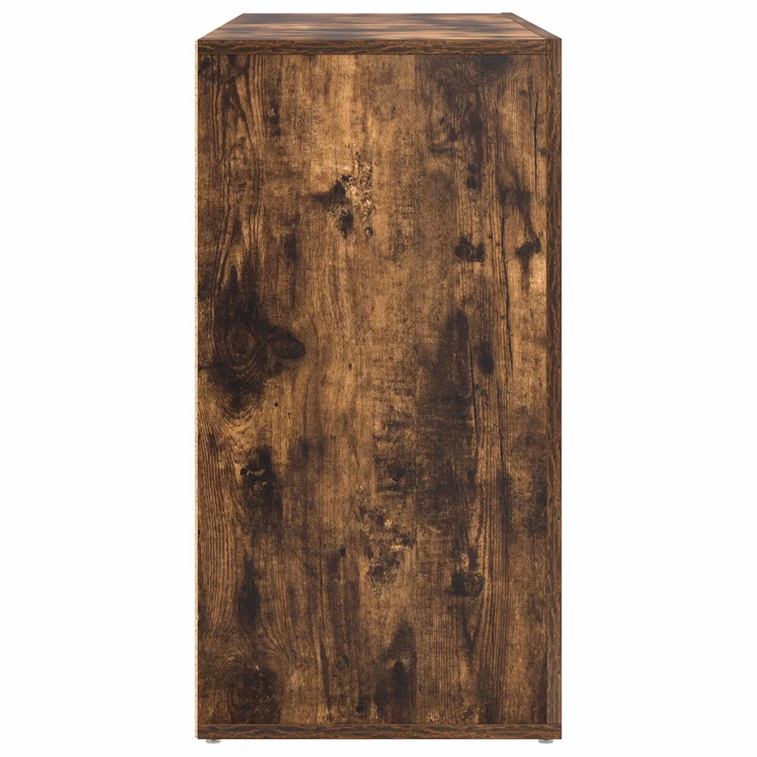 Berkfield Home Modern Smoked Oak Sideboard in Brown, W/D/H: 120 x 36 x 69 cm – 3