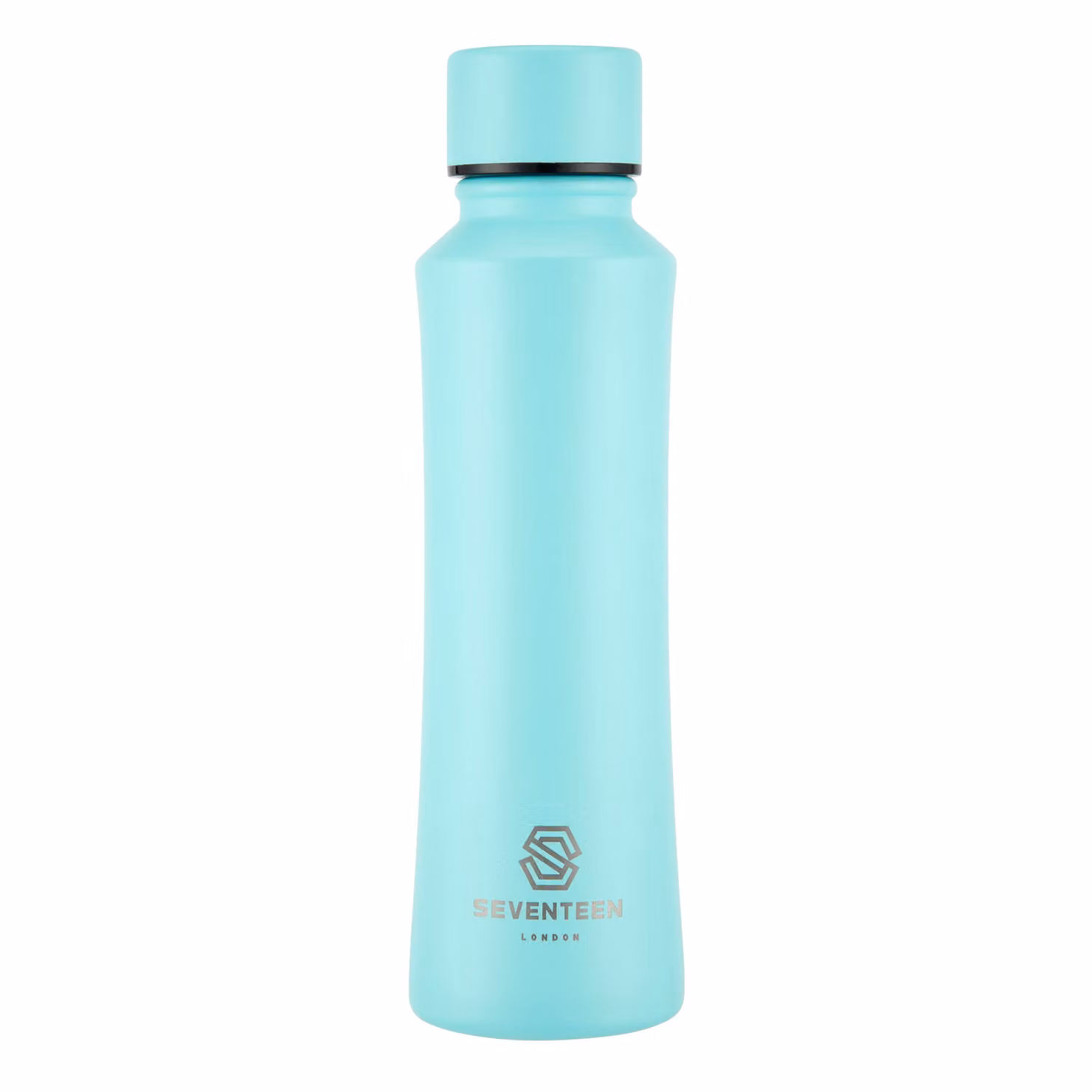 Seventeen London Hampton Vacuum Insulated Stainless Steel Reusable Water Bottle, 400ml, Petrol – 3
