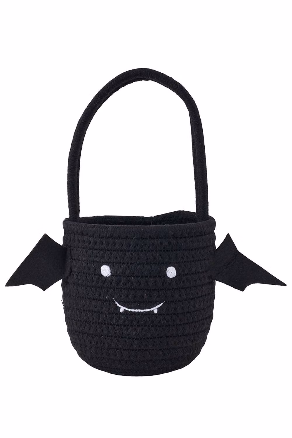 Living and Home Halloween Bat-Shaped Candy Basket in Black – 4