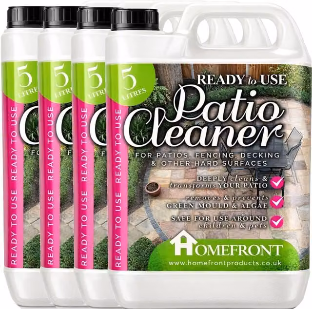 Homefront Ready to Use Patio Cleaner for Removing Dirt and Grime, 20 l
