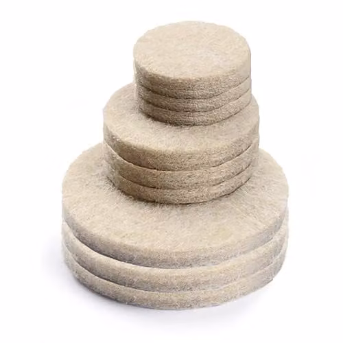 Premier Housewares Beige Felt Furniture Pads, 80 Piece Set