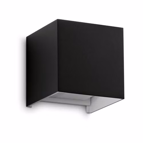 Netlighting Atom 2 Light LED Outdoor Up Down Wall Lamp Black 1050Lm 3000K IP54 – 1