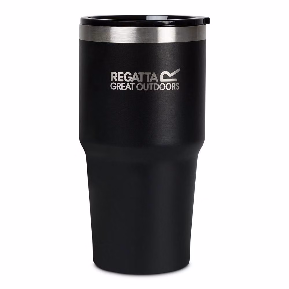Regatta Thermulate Travel Tumbler in Black, 600 ml – 2