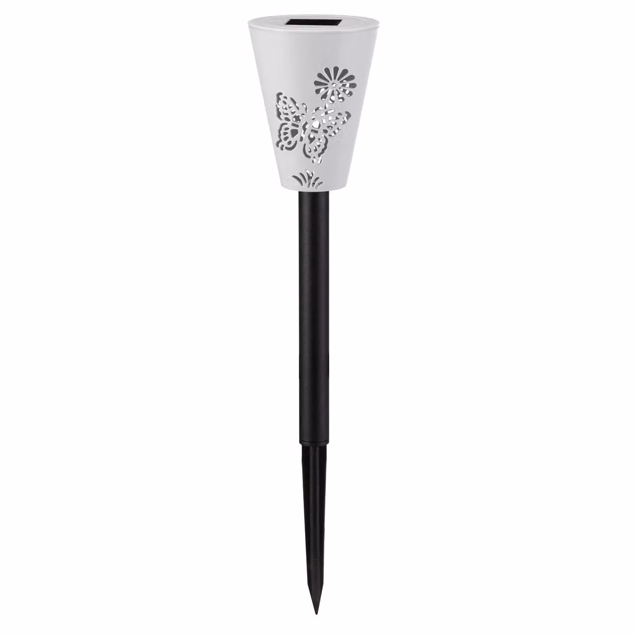mysmartbuy Set of 6 Solar Powered Butterfly LED Garden Stake Lights in Multicolour and White, H35 x W7.5 cm – 3
