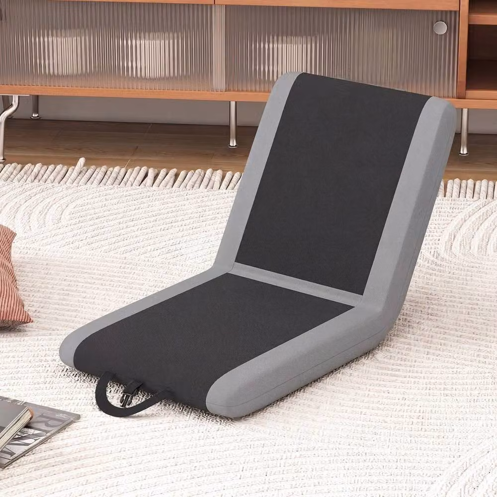 Havendro Grey Padded Stadium Seat with 6 Reclining Positions and Back Support – 3