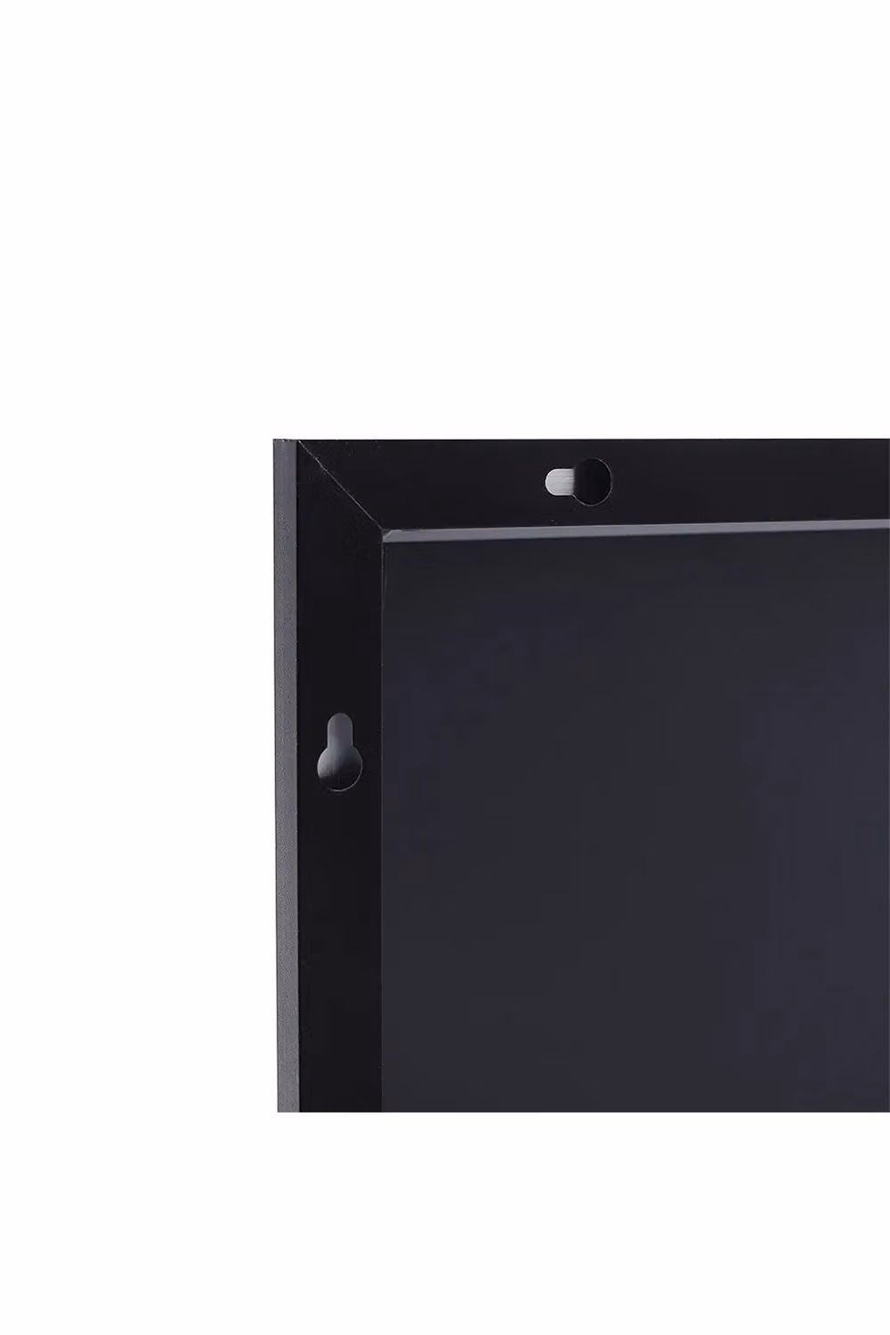 Living and Home Nordic Rectangular Wall Mirror in Black, W: 40 cm, H: 60 cm – 5
