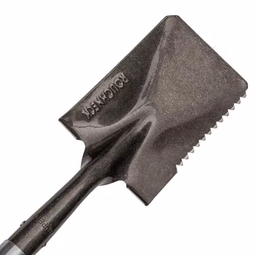 Roughneck Gorilla Sharp-Edge Micro Shovel with Heavy-Duty Square Blade and Short Shaft for Digging and Opening Bulk Bags, Length: 690 mm – 3