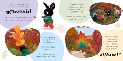 The Leaf Hunt Bing Children's Picture Book by HarperCollins Children's Books, Multicolour – 3